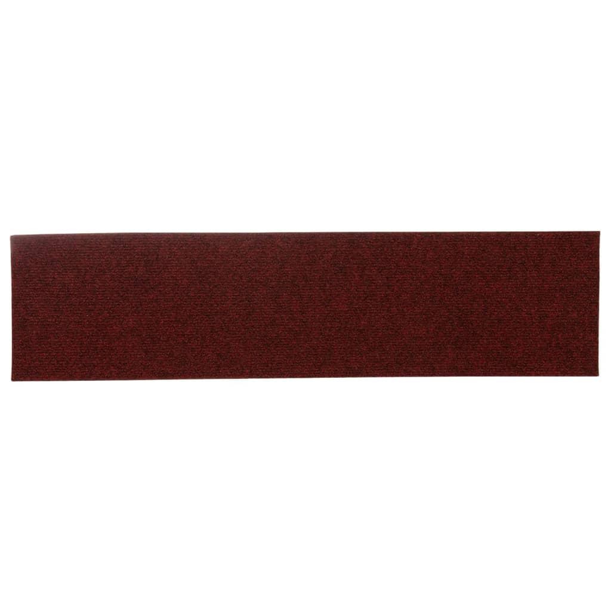 Voir la diapositive 5 : VIDAXL Tapis d'escalier autocollants Rectangulaire 15pcs 76x20cm Rouge
