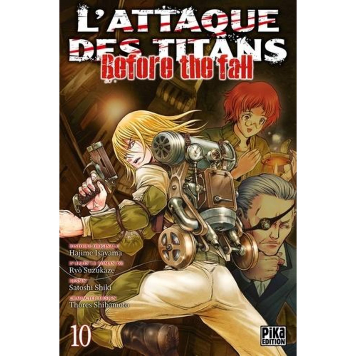 L'ATTAQUE DES TITANS - BEFORE THE FALL TOME 10, -