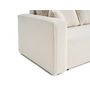 Voir la diapositive 6 : BEST MOBILIER Topaze - canapé 3 places - convertible avec coffre - en tissu bouclette