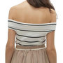 Voir la diapositive 2 : Vero Moda Top Blanc Femme Vero Moda Willow Off