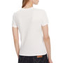 Voir la diapositive 2 : CALVIN KLEIN JEANS T-Shirt Blanc Femme Calvin Klein Jeans Supima