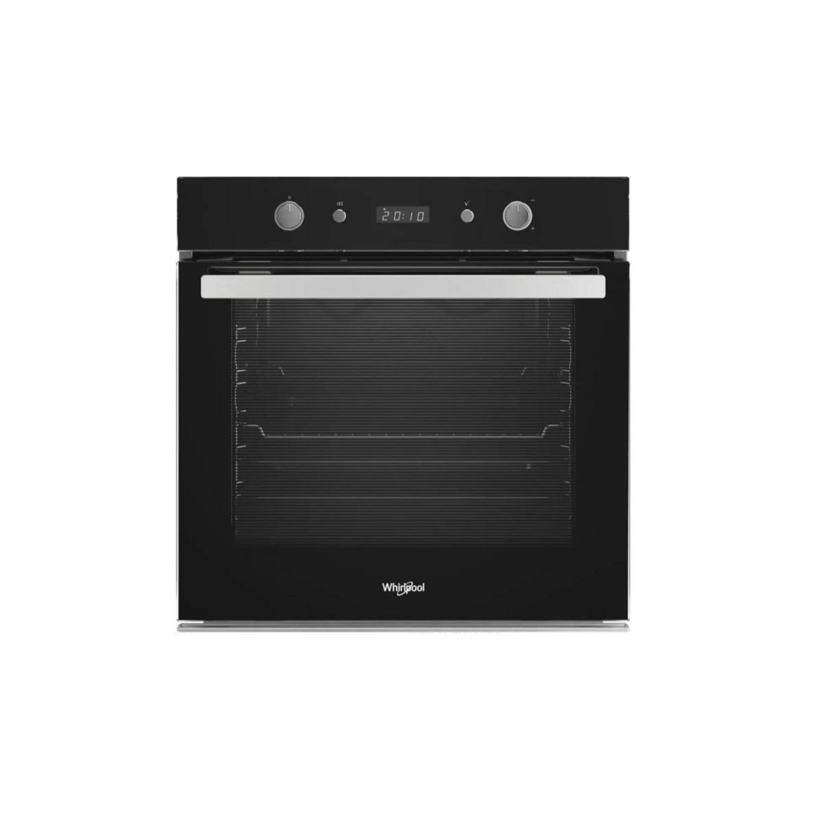 Whirlpool Four intégrable 60cm 73l à pyrolyse noir/inox - OAKZ9134PNB