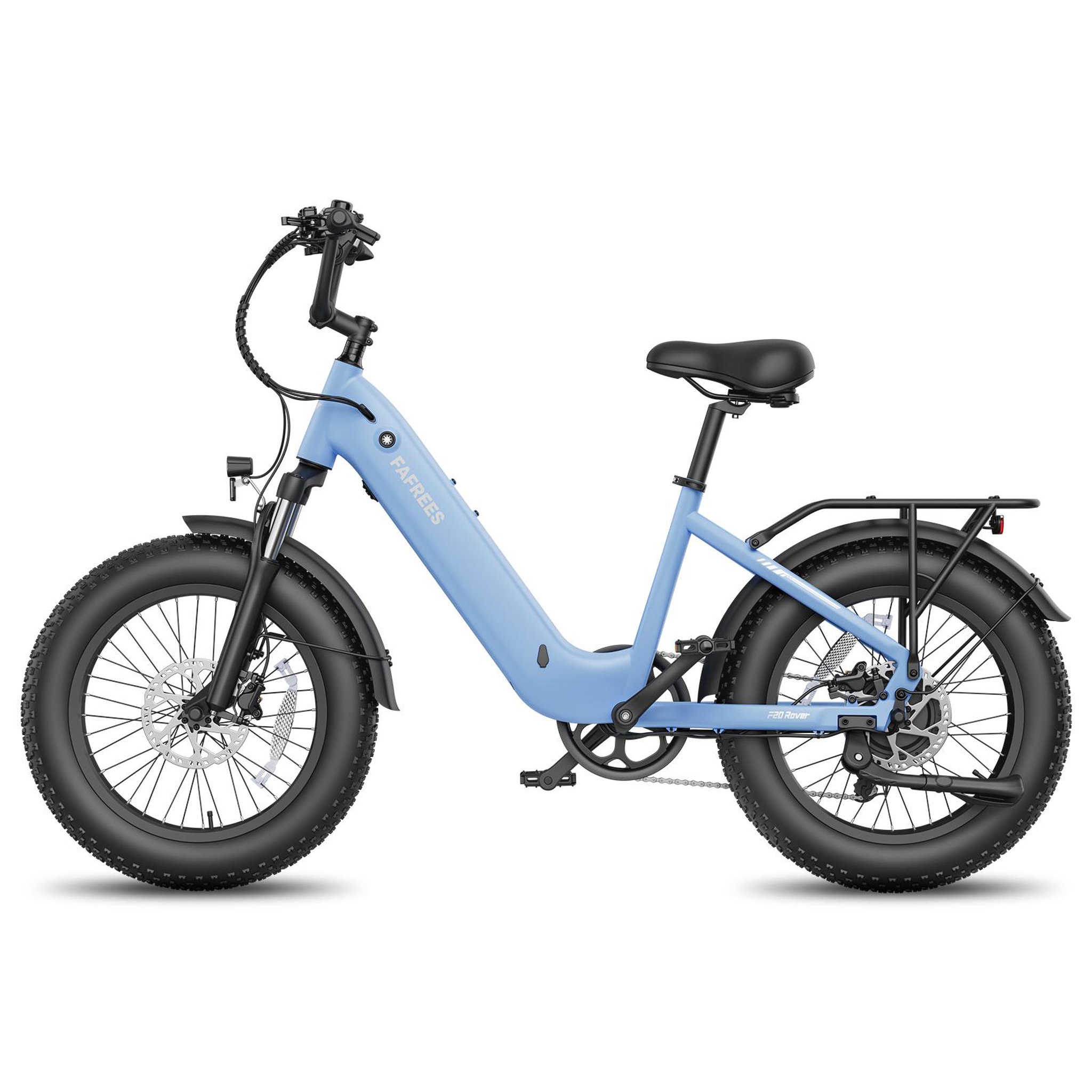 Voir la diapositive 2 : FAFREES Fafrees f20 rover compact fat tire electric bike 48v 15ah