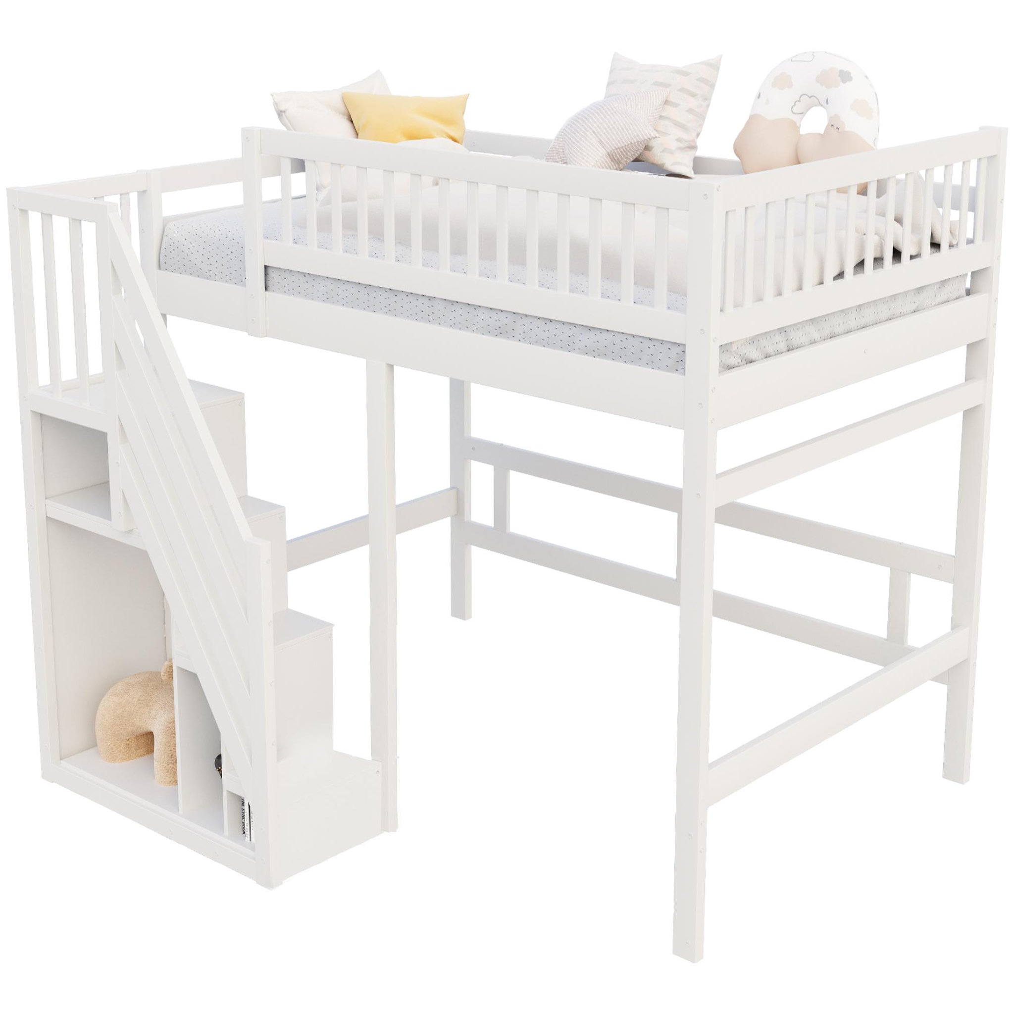 Voir la diapositive 1 : MERAX Lit mezzanine enfant