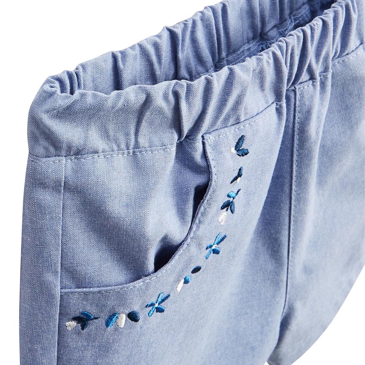 Petit Béguin Short bébé Océan d'amour