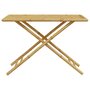 Voir la diapositive 4 : VIDAXL Table de jardin pliable 110x55x75 cm bambou