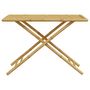Voir la diapositive 4 : VIDAXL Table de jardin pliable 110x55x75 cm bambou