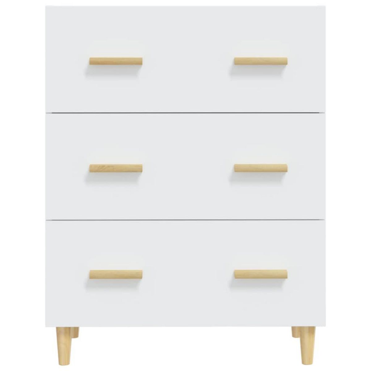 VIDAXL Buffet Blanc 70x34x90 cm Bois d'ingenierie