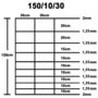 Voir la diapositive 5 : VIDAXL Cloture de jardin Acier galvanise 50x1,5 m Argente
