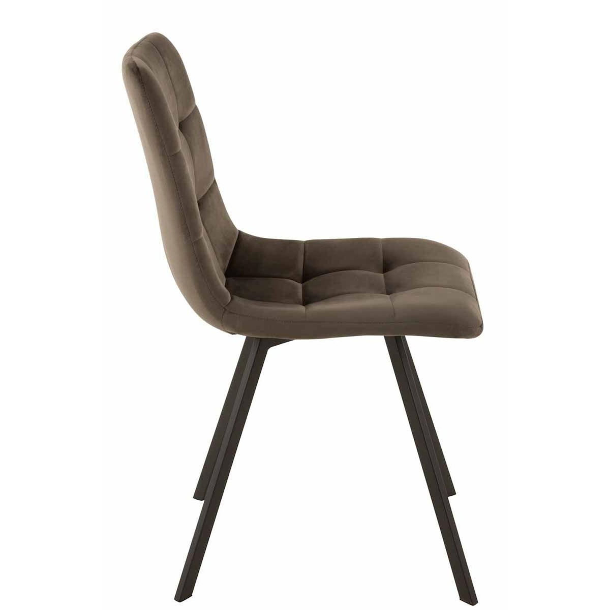 Paris Prix Chaise Design  Morgan  86cm Gris Foncé