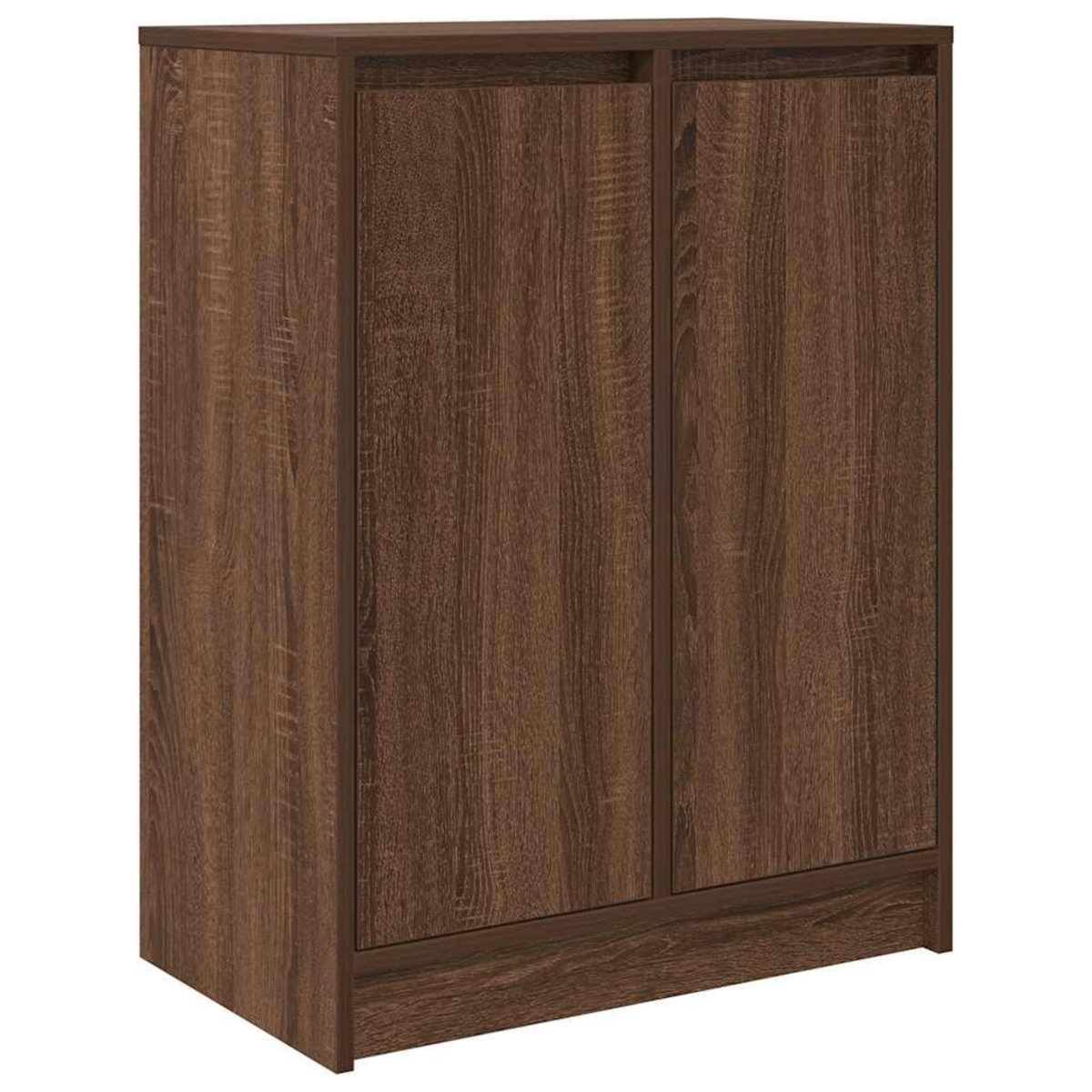 VIDAXL Buffet chene marron 57x34x76 cm bois d'ingenierie