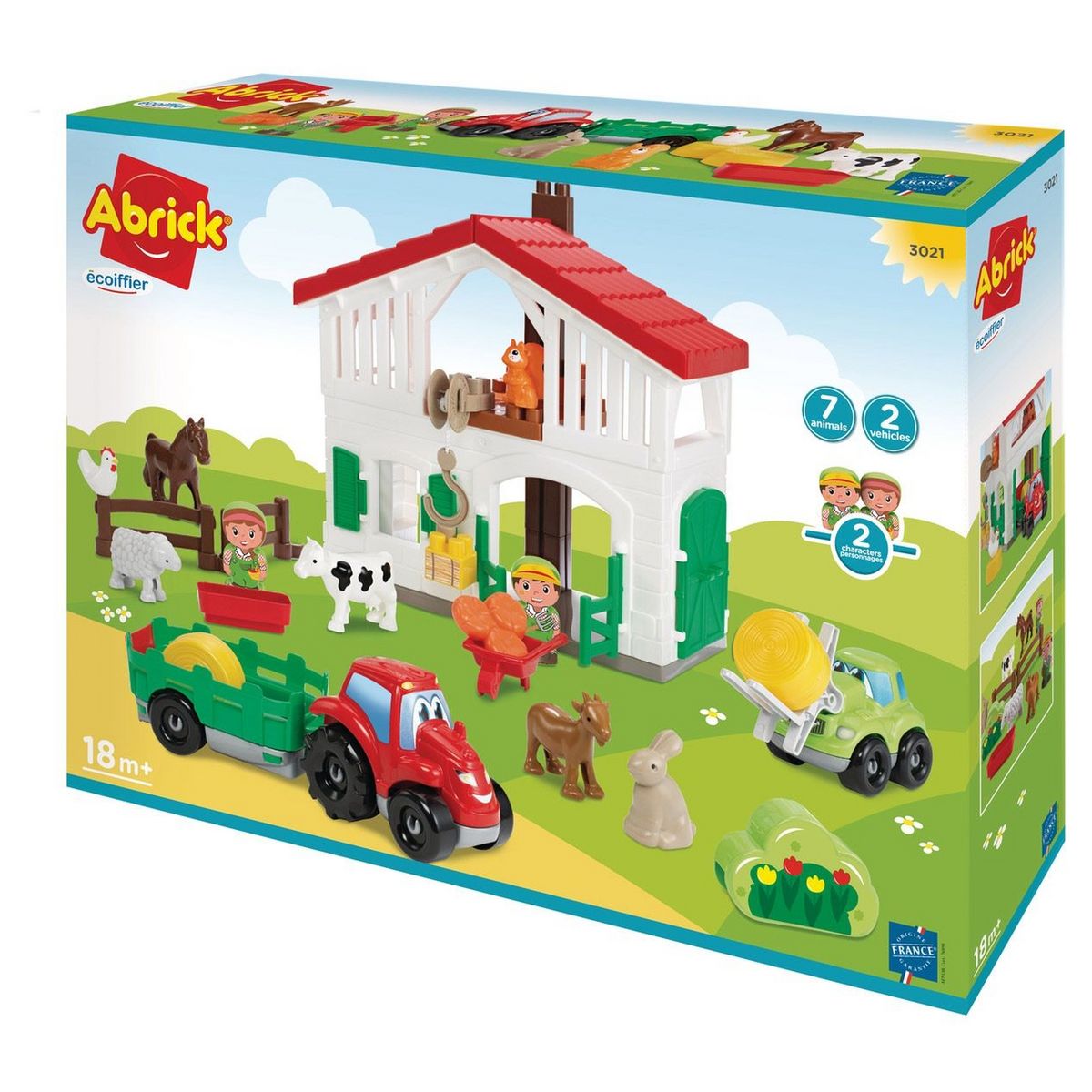 ECOIFFIER Abrick - Jeu de construction La ferme