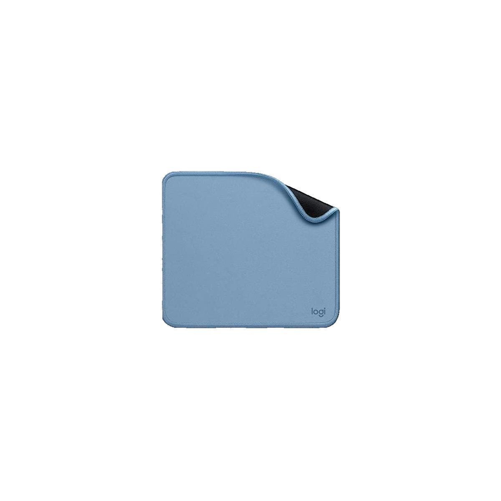Logitech Tapis de souris durable - Logitech - Serie Studio - Glissement facile - Bleu Gris