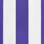 Voir la diapositive 5 : VIDAXL Tissu de remplacement de cantonniere d'auvent rayure bleu blanc