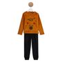 Voir la diapositive 1 : INEXTENSO Pyjama peluche singe garçon