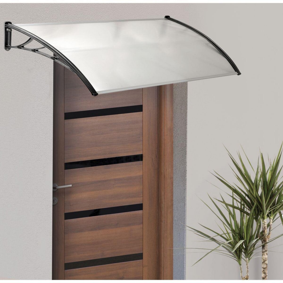 Inkazen Marquise en polycarbonate transparent 80 x 240 cm