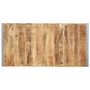 Voir la diapositive 4 : VIDAXL Table a manger 200x100x75 cm Bois de manguier massif brut