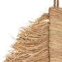 Voir la diapositive 2 : ATMOSPHERA Décoration Murale Raphia  Oasis  70cm Naturel