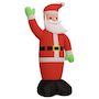 Voir la diapositive 3 : VIDAXL Pere Noël gonflable avec LED 370 cm