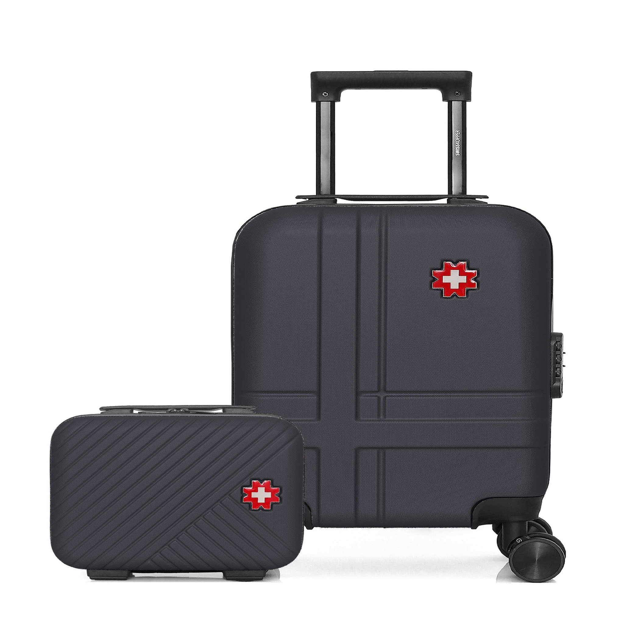 SWISS KOPPER Swiss kopper  -  lot de 2  -  valise cabine xxs et vanity uster