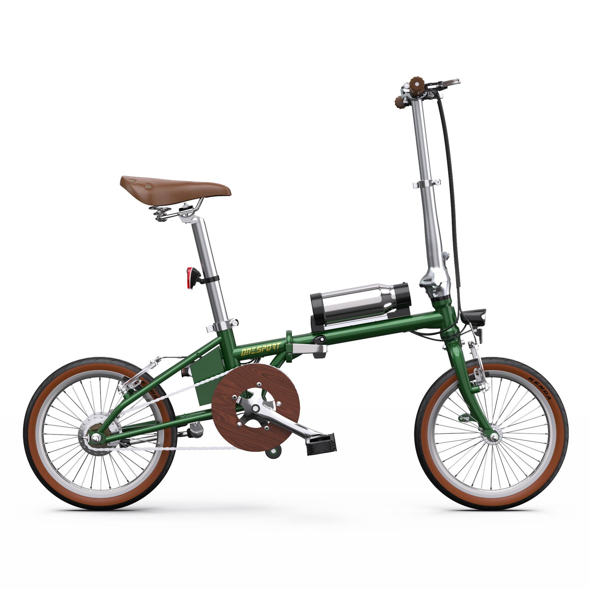 Voir la diapositive 3 : ONESPORT Vélo électrique compact ONESPORT OT02