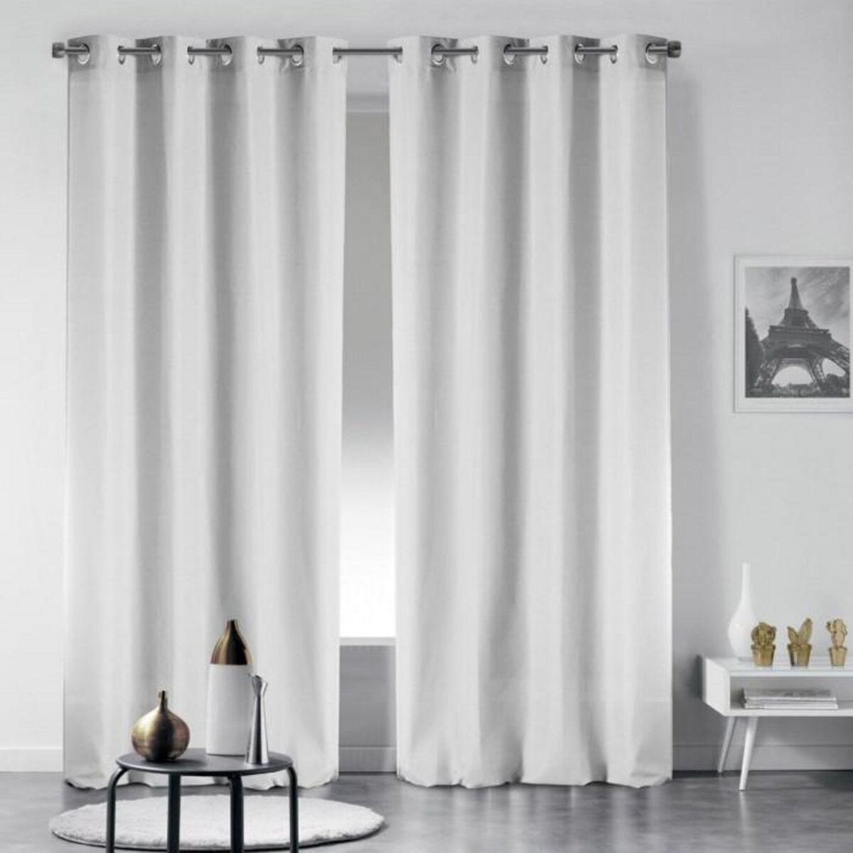 Paris Prix Rideau Occultant  Noche  135x240cm Neige