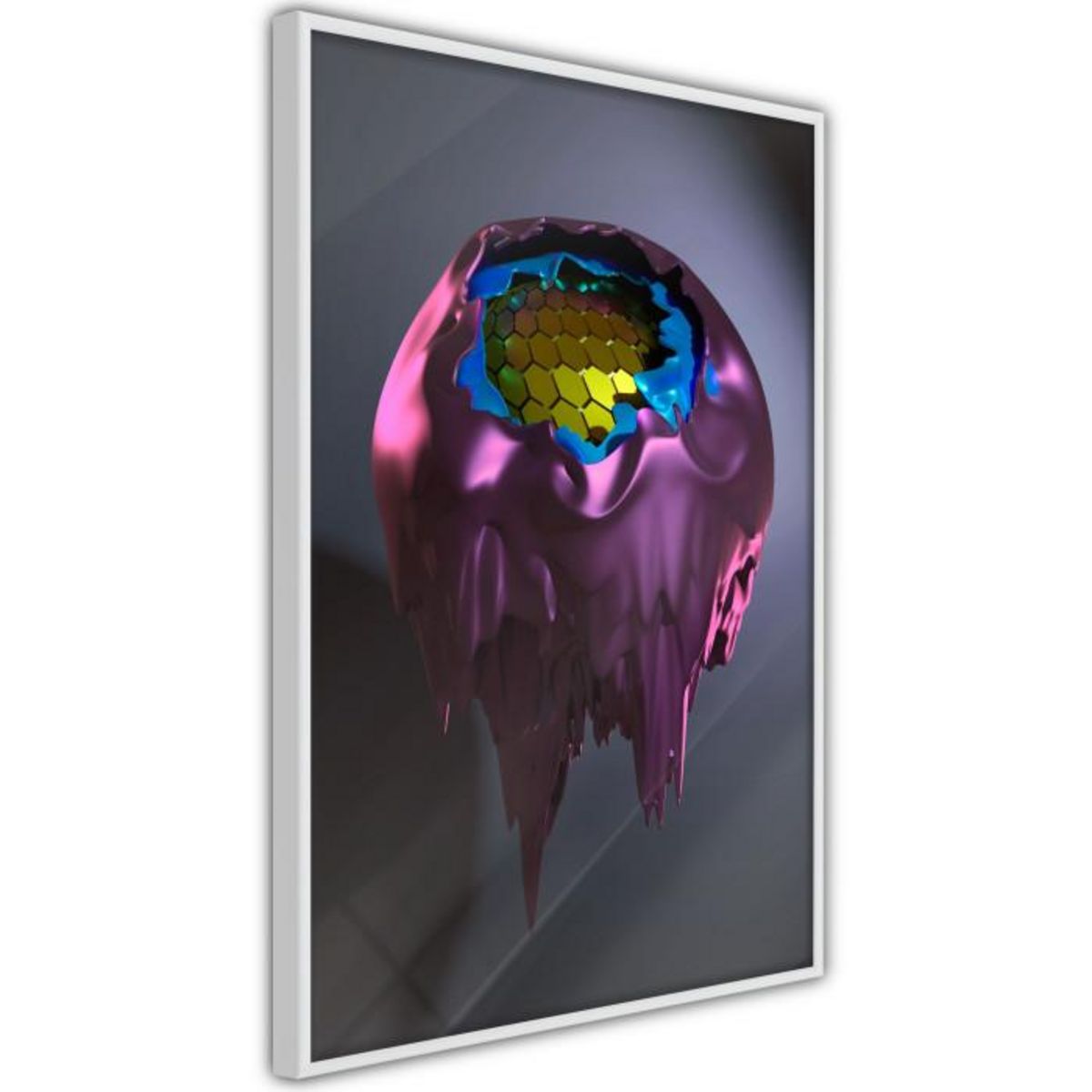 Paris Prix Affiche Murale Encadrée  Throng of Thoughts