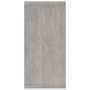 Voir la diapositive 5 : VIDAXL Buffet Gris beton 88x30x65 cm Bois d'ingenierie