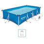 Voir la diapositive 2 : BESTWAY Bestway Jeu de piscine rectangulaire Steel Pro 400x211x81 cm 56424