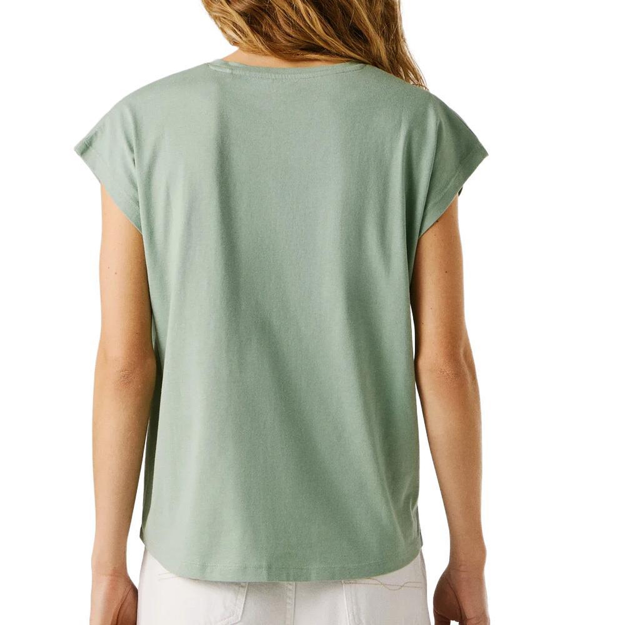 Voir la diapositive 2 : Pepe Jeans T-shirt Vert Femme Pepe jeans Bloom0