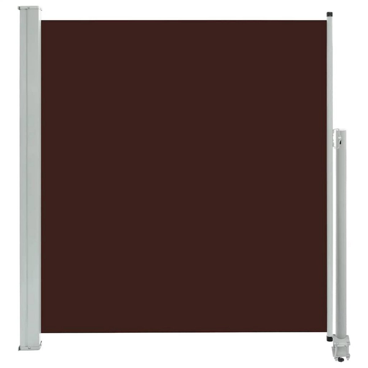 VIDAXL Auvent lateral retractable de patio 140 x 300 cm Marron