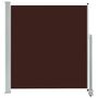 Voir la diapositive 2 : VIDAXL Auvent lateral retractable de patio 140 x 300 cm Marron