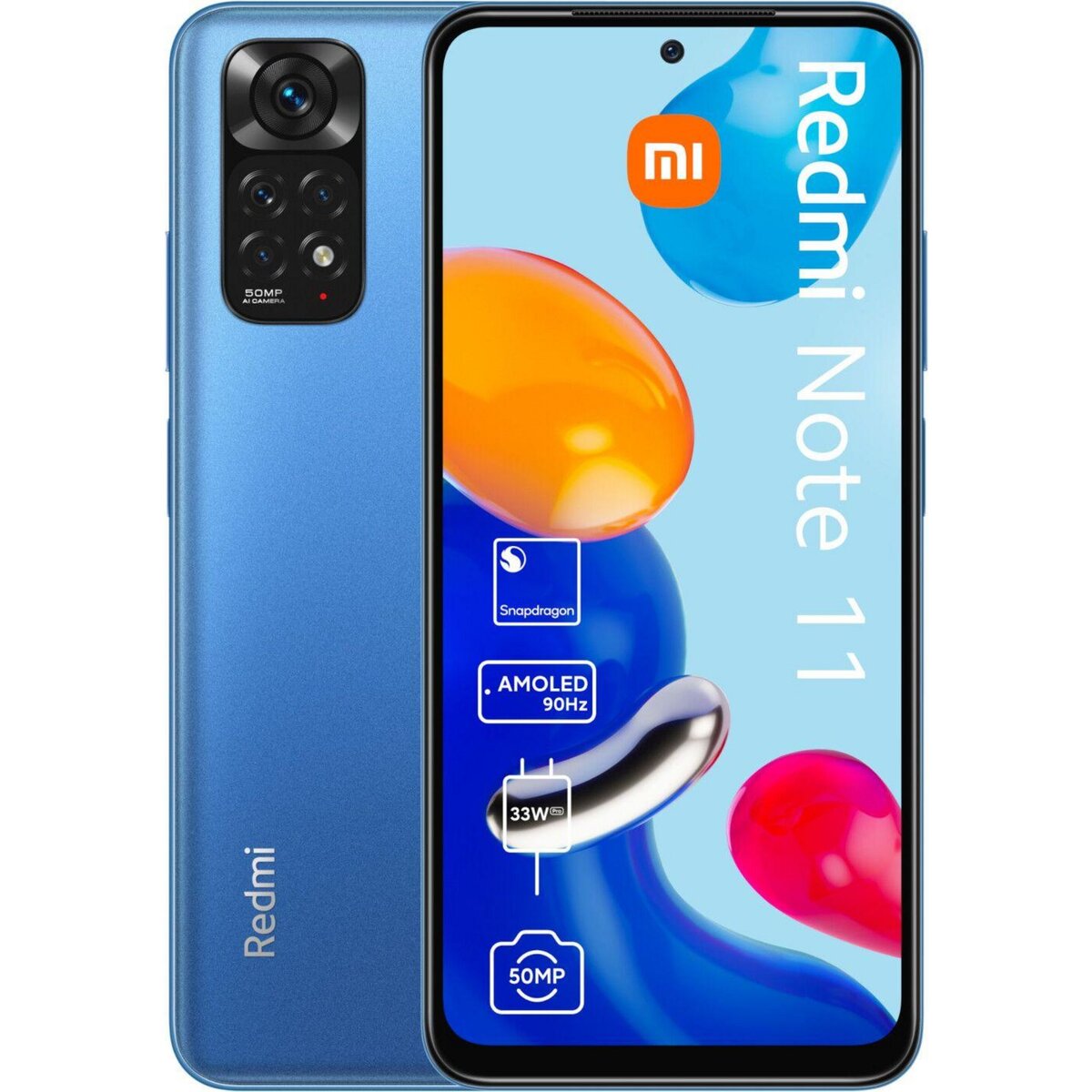 XIAOMI Redmi Note 11 Reconditionné 128 Go - Grade A - Bleu