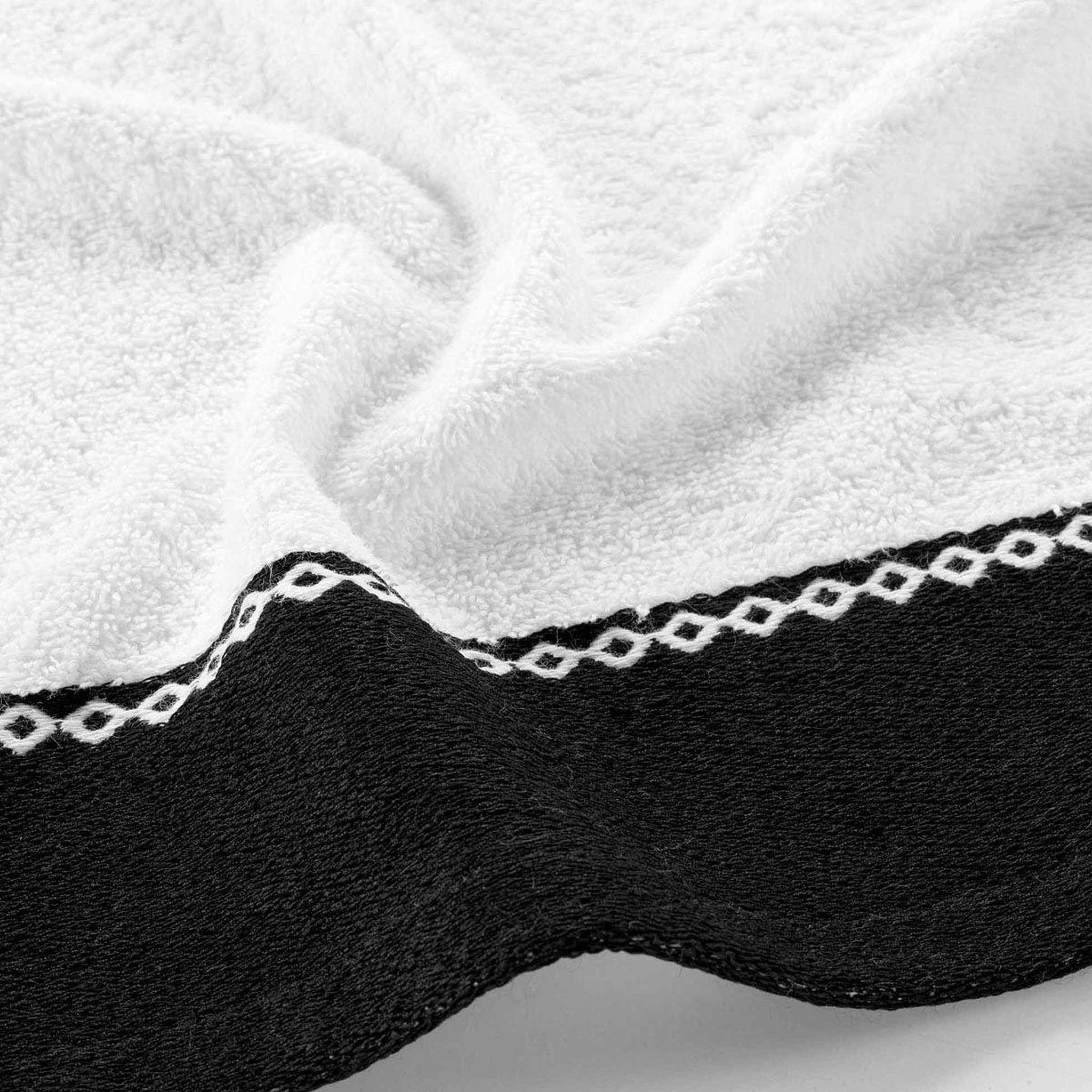 Voir la diapositive 2 : Douceur d'Intérieur Drap de Bain  Majesty  90x150cm Blanc