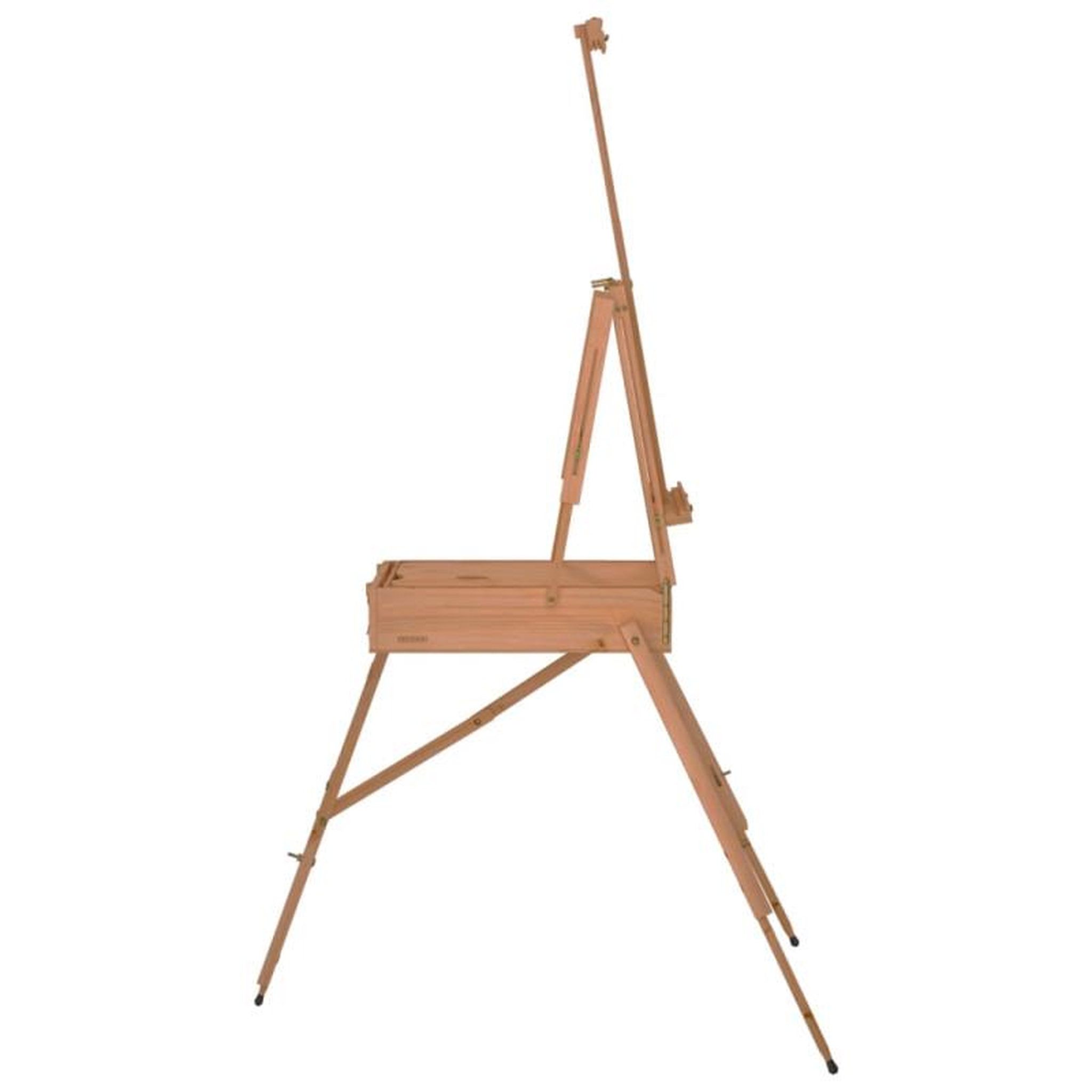 Voir la diapositive 5 : VIDAXL Chevalet 81x121x173 cm bois de hêtre massif