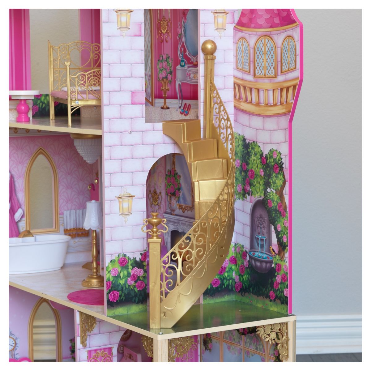 Kidkraft Château de princesse Rose Garden