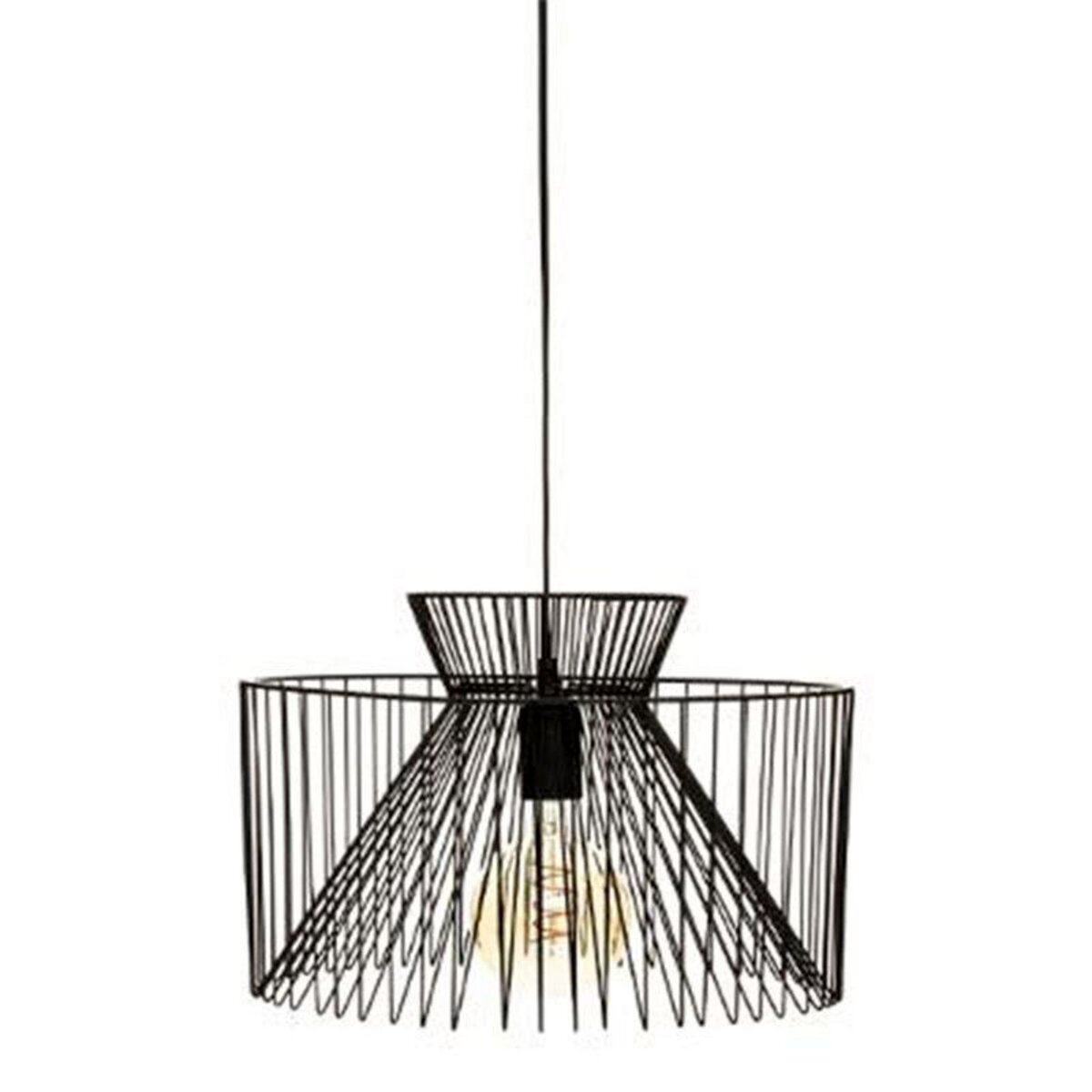  Lampe Suspension Design  Dario  35cm Noir