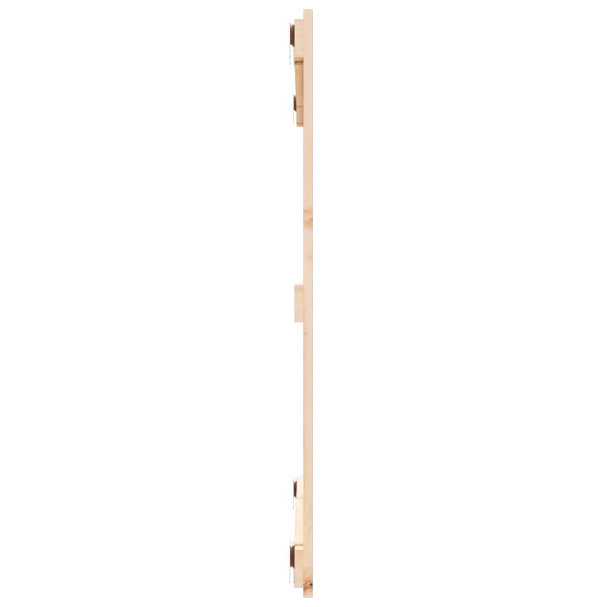 Voir la diapositive 5 : VIDAXL Tete de lit murale 95,5x3x90 cm Bois massif de pin