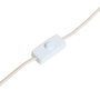 Voir la diapositive 3 : ATMOSPHERA Lampe Applique Design  Lotta  23cm Crème