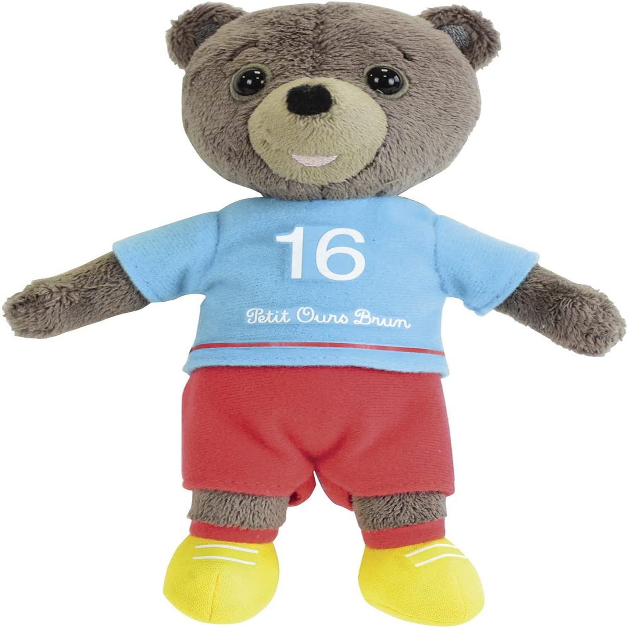 Voir la diapositive 3 : JEMINI PETIT OURS BRUN PELUCHE 18CM - Modèle aléatoire