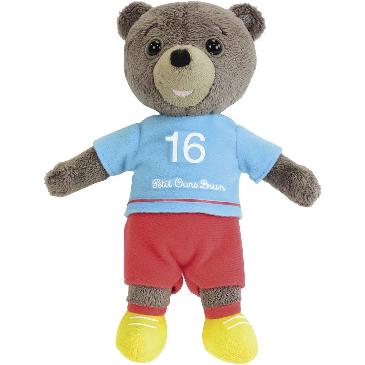 Petit ours brun 17cm bean bag