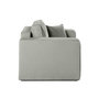 Voir la diapositive 2 : BEST MOBILIER Topaze - fauteuil - en tissu velours relief