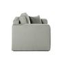 Voir la diapositive 2 : BEST MOBILIER Topaze - fauteuil - en tissu velours relief