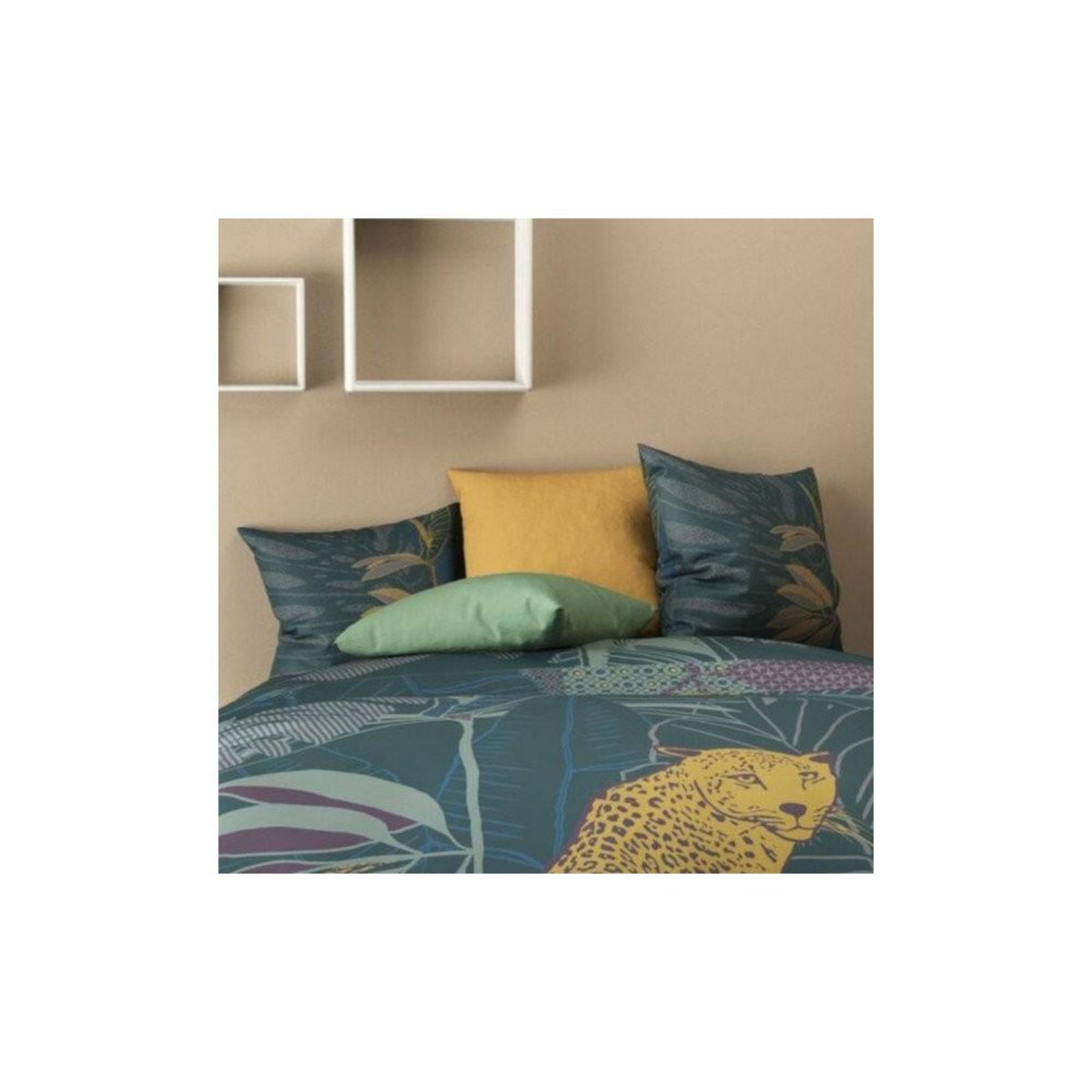 ATELIER DU COTON Housse de couette 260x240 WAYAPI + 2 taies coton