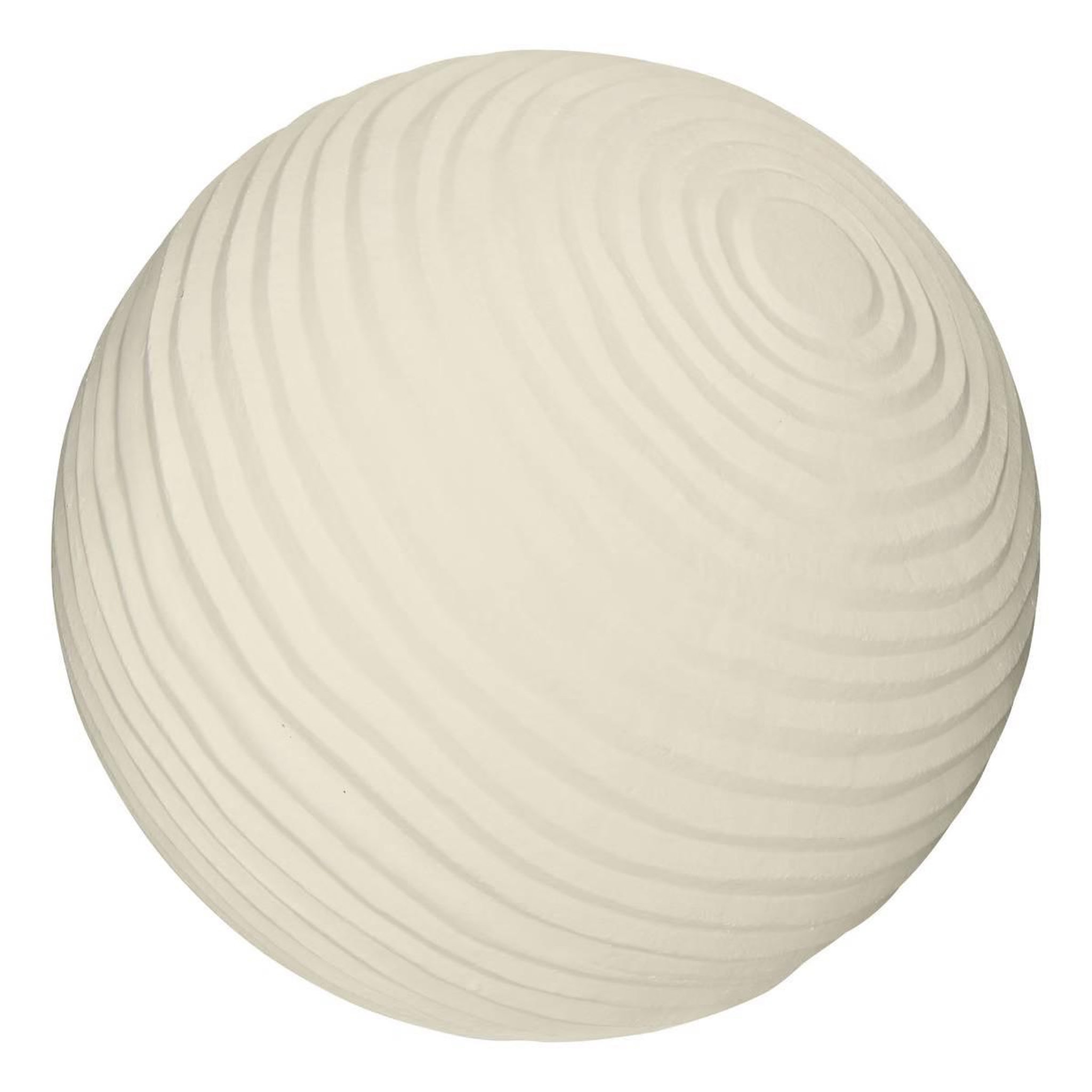 ATMOSPHERA Boule déco extérieur  bili  40cm blanc