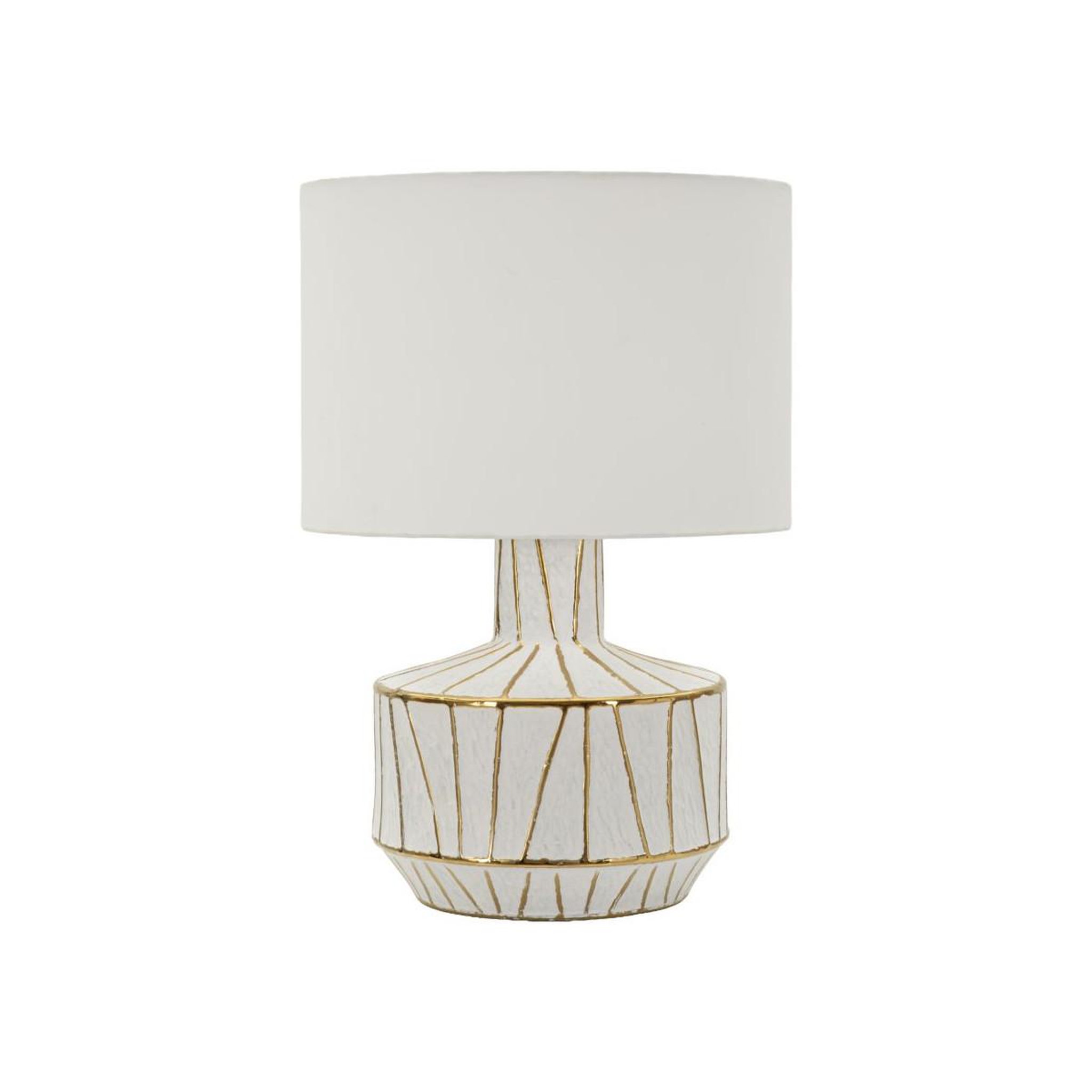 Paris Prix Lampe à poser  tangeri  60cm blanc & or