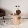 Voir la diapositive 5 : Paris Prix Table Basse Ronde  Olivia  80cm Naturel