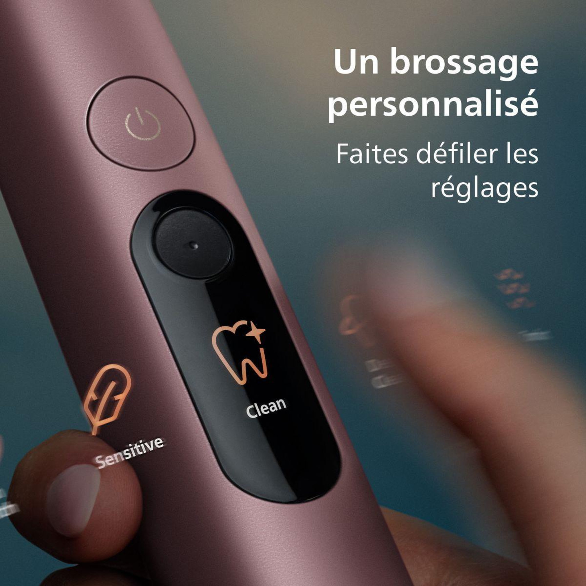 Voir la diapositive 4 : Philips Brosse à dents électrique sonicare diamondclean 9000 hx9213/85