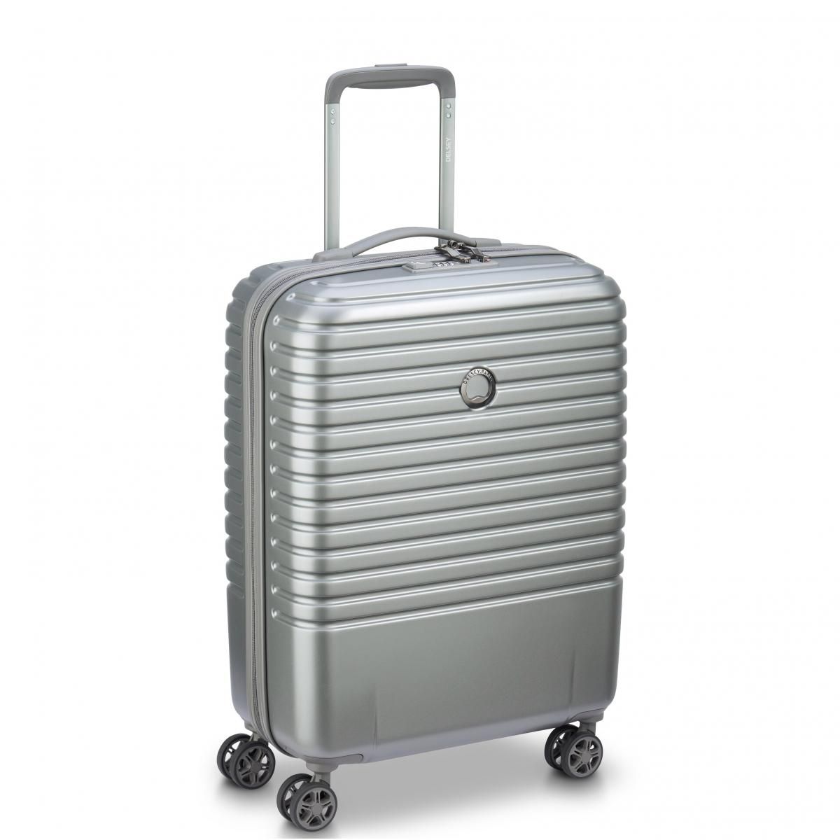 Delsey Valise cabine slim rigide Caumartin Plus Polycarbonate TSA 55 cm