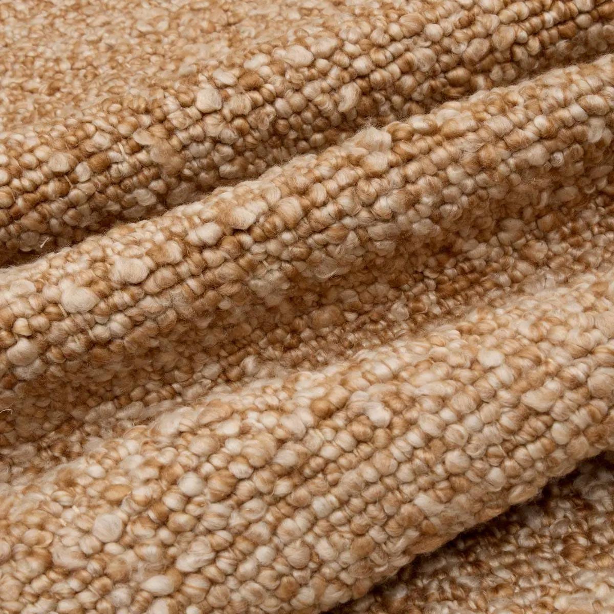 Voir la diapositive 3 : ATMOSPHERA Tapis effet laine  volna  80x200cm camel